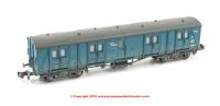 374-632A Graham Farish SR NFV Bogie B Luggage Van number S210 in BR Blue livery with weathered finish
